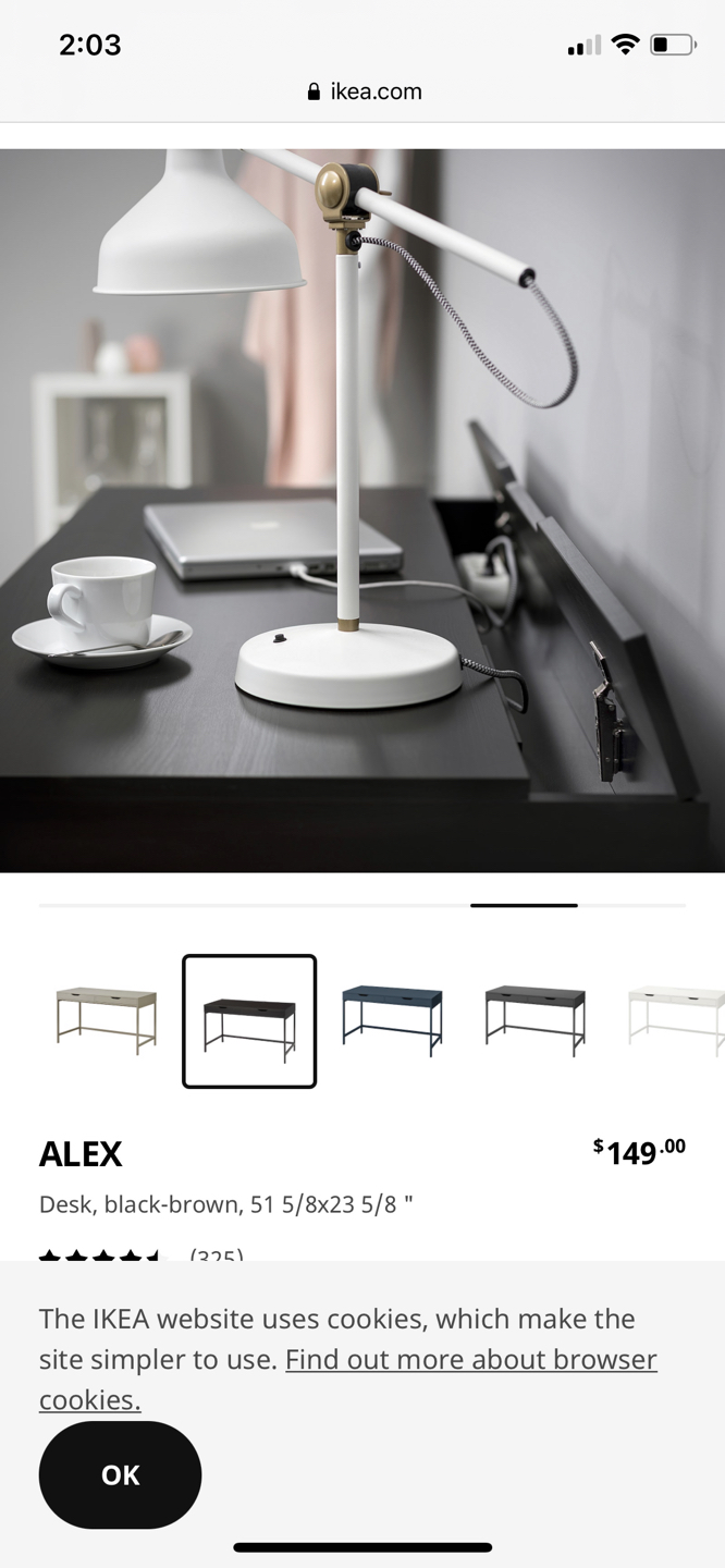 Ikea computer table - photo 4
