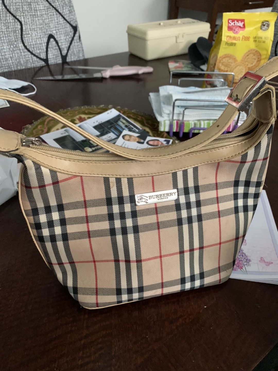  Small women’s faux designer bag - photo 4