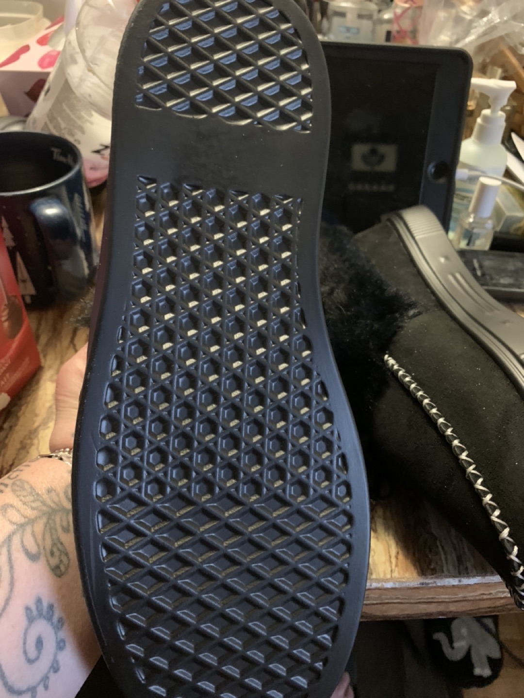 Brand new black moccasins...never worn - photo 3
