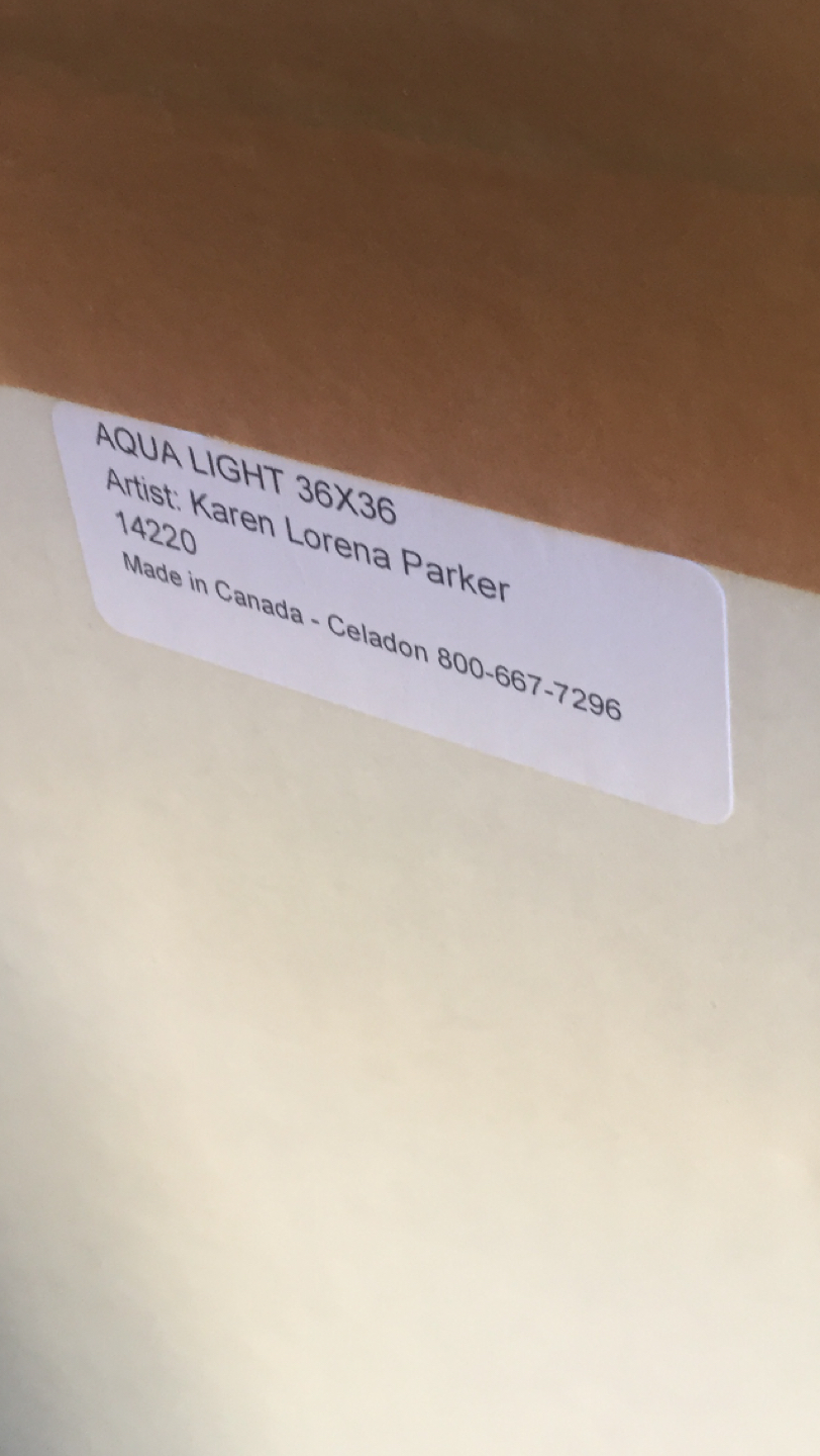 Framed Wall Art 36” x 36”.  image indicator(3)