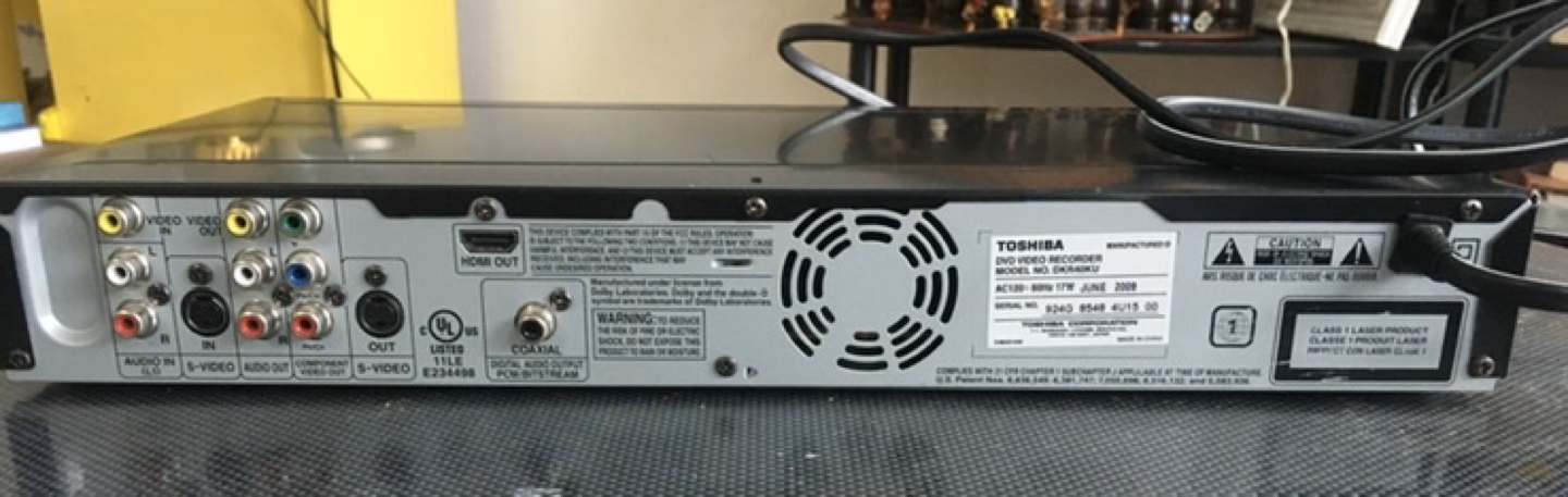 Toshiba DVD DKR40KU - photo 5