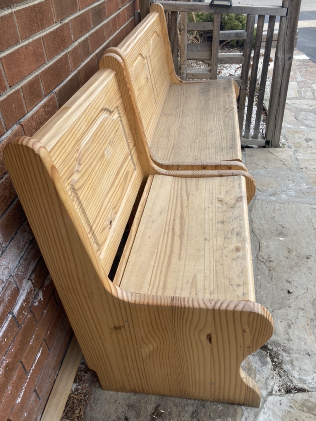 Oak wood chair  thumbnail