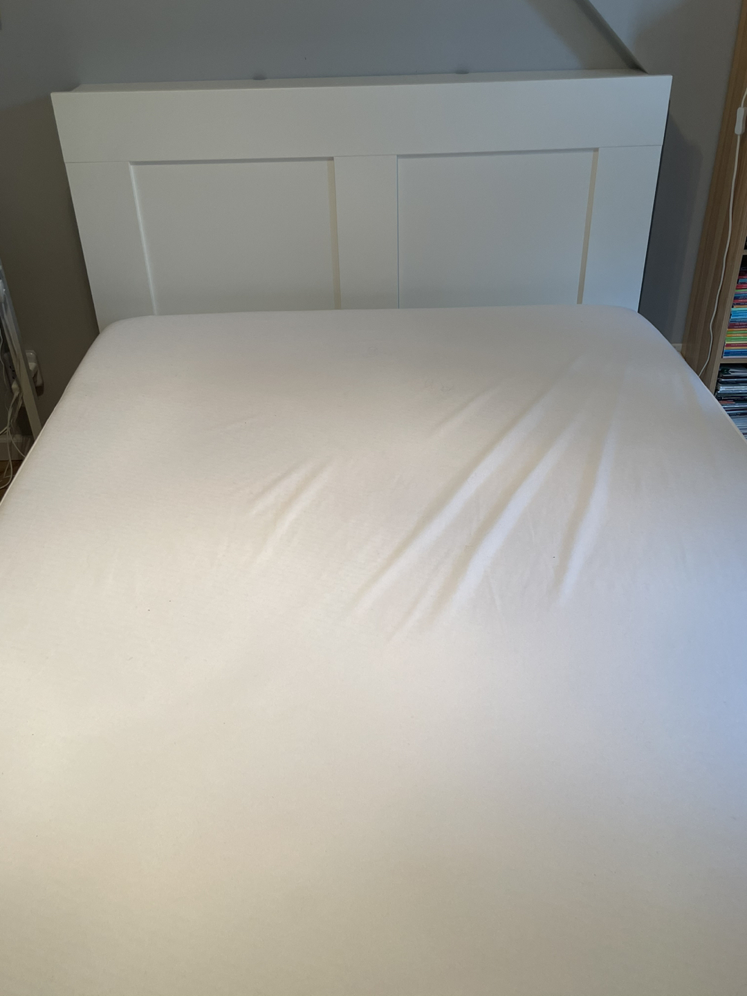 IKEA Brimnes Bed Frame with Storage & Headboard, Full, White - photo 4