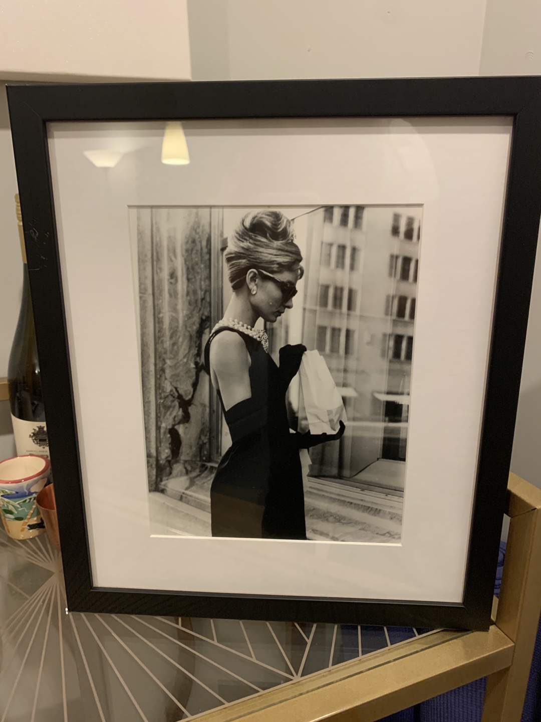 Audrey Framed Print