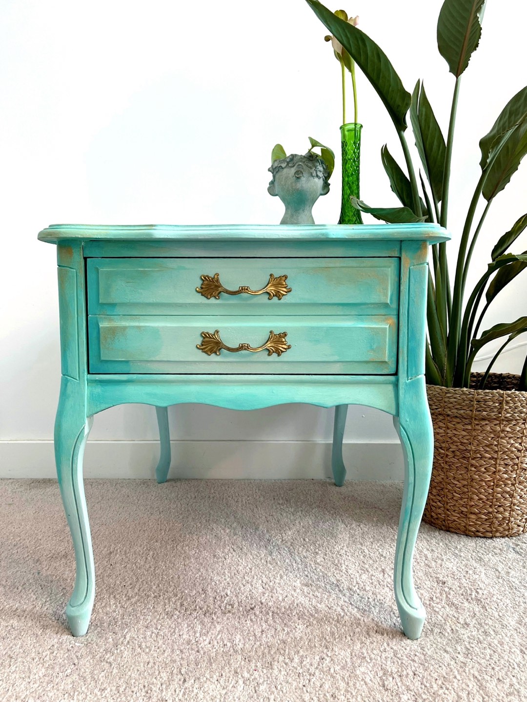 Solid Wood Antique Coffee Table