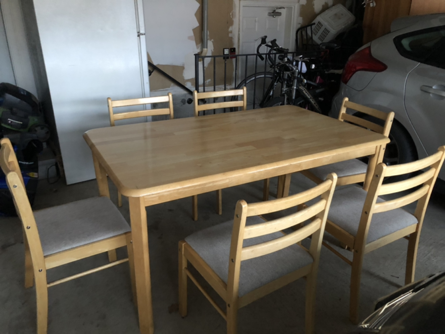 Dining Table, 6 chairs   - photo 2