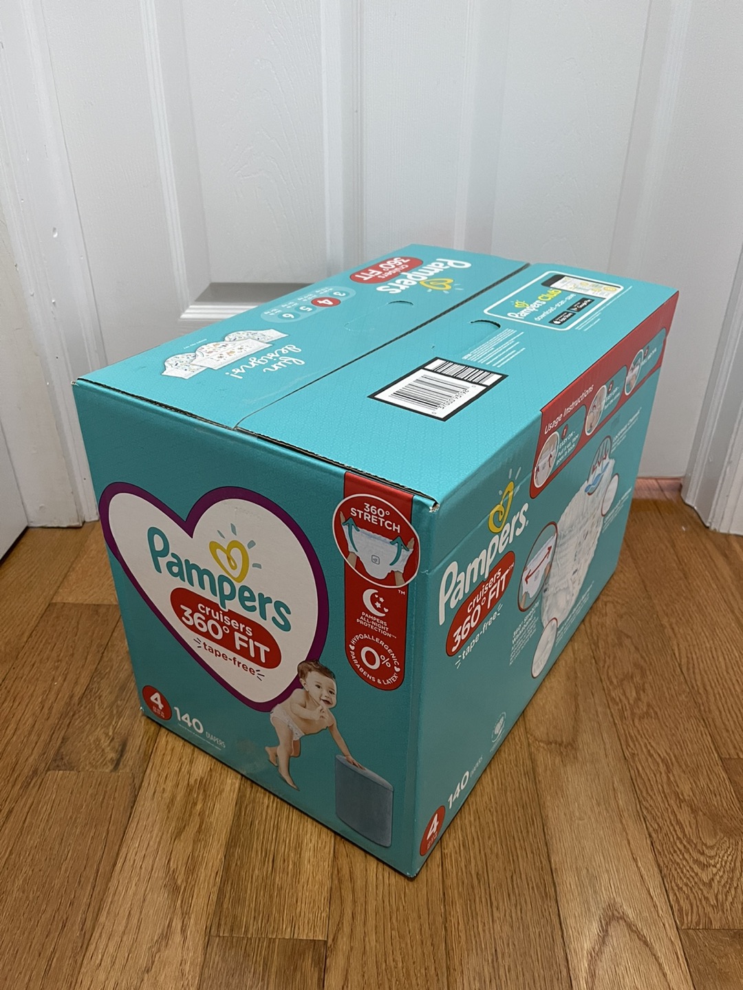 Pampers cruisers 360 FIT in size 4 (140 diapers) - photo 3