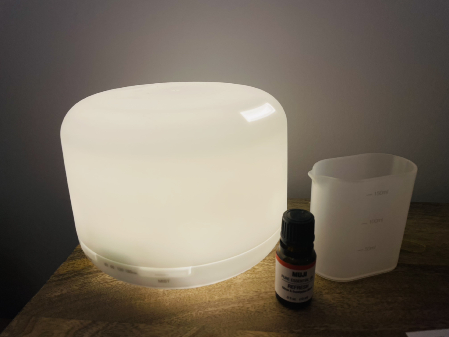 Muji ultrasonic aroma diffuser set - photo 2