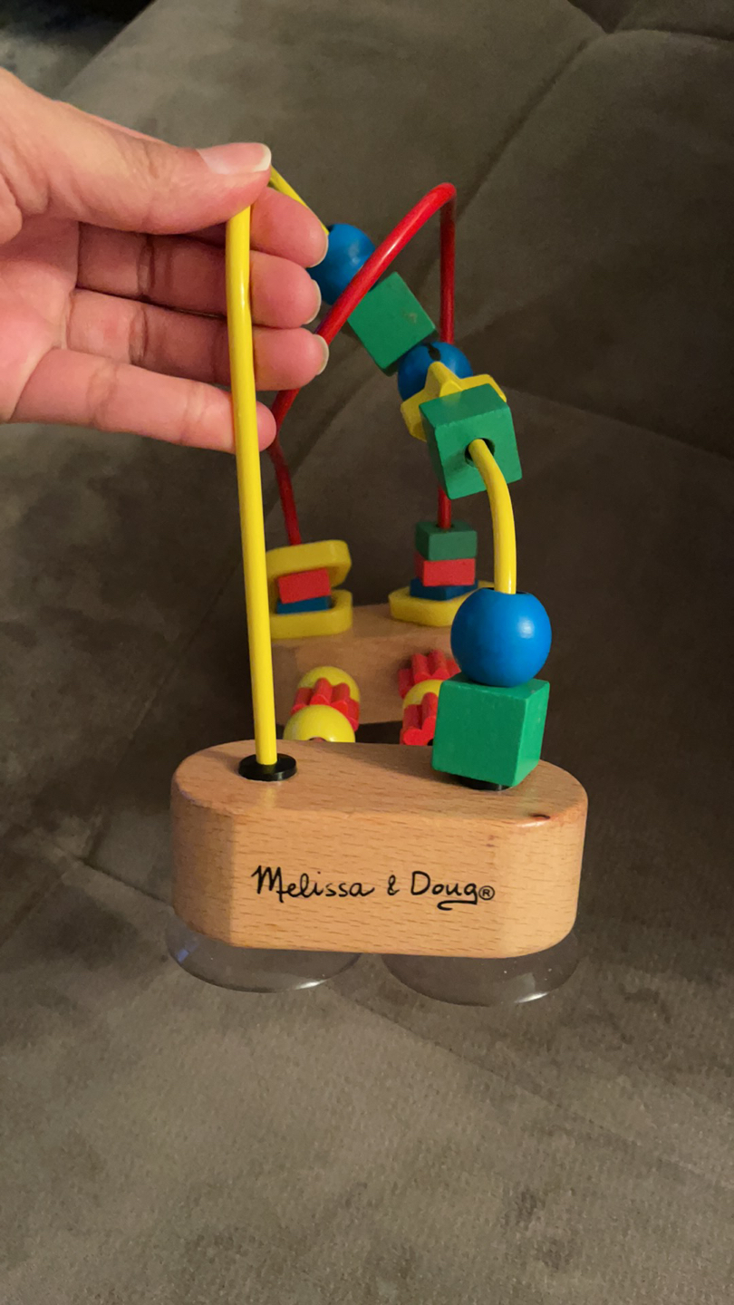 HAPE Activity Center/Melissa & Doug bead Maze  - photo 3