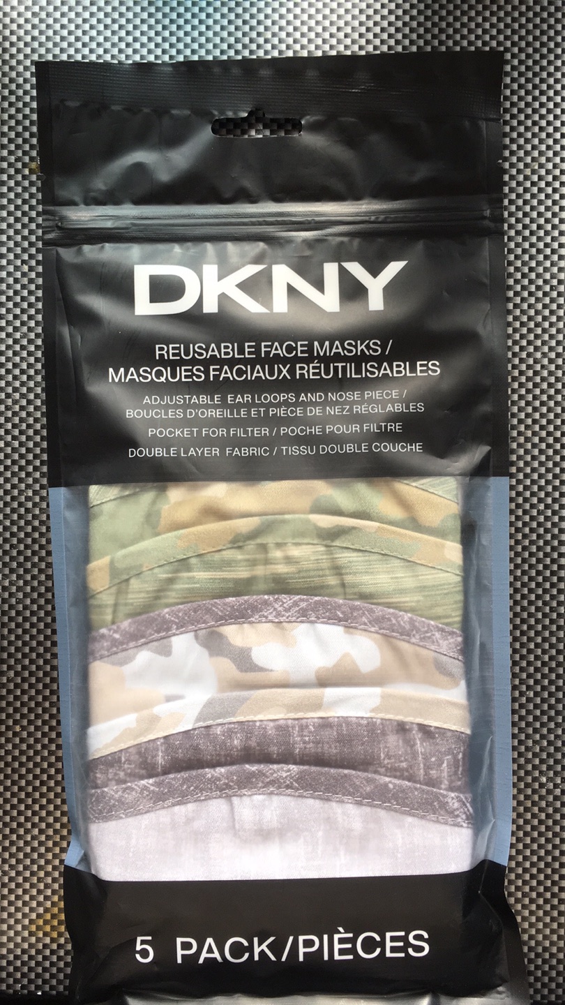 DKNY Reusable Face Mask 5 pieces
