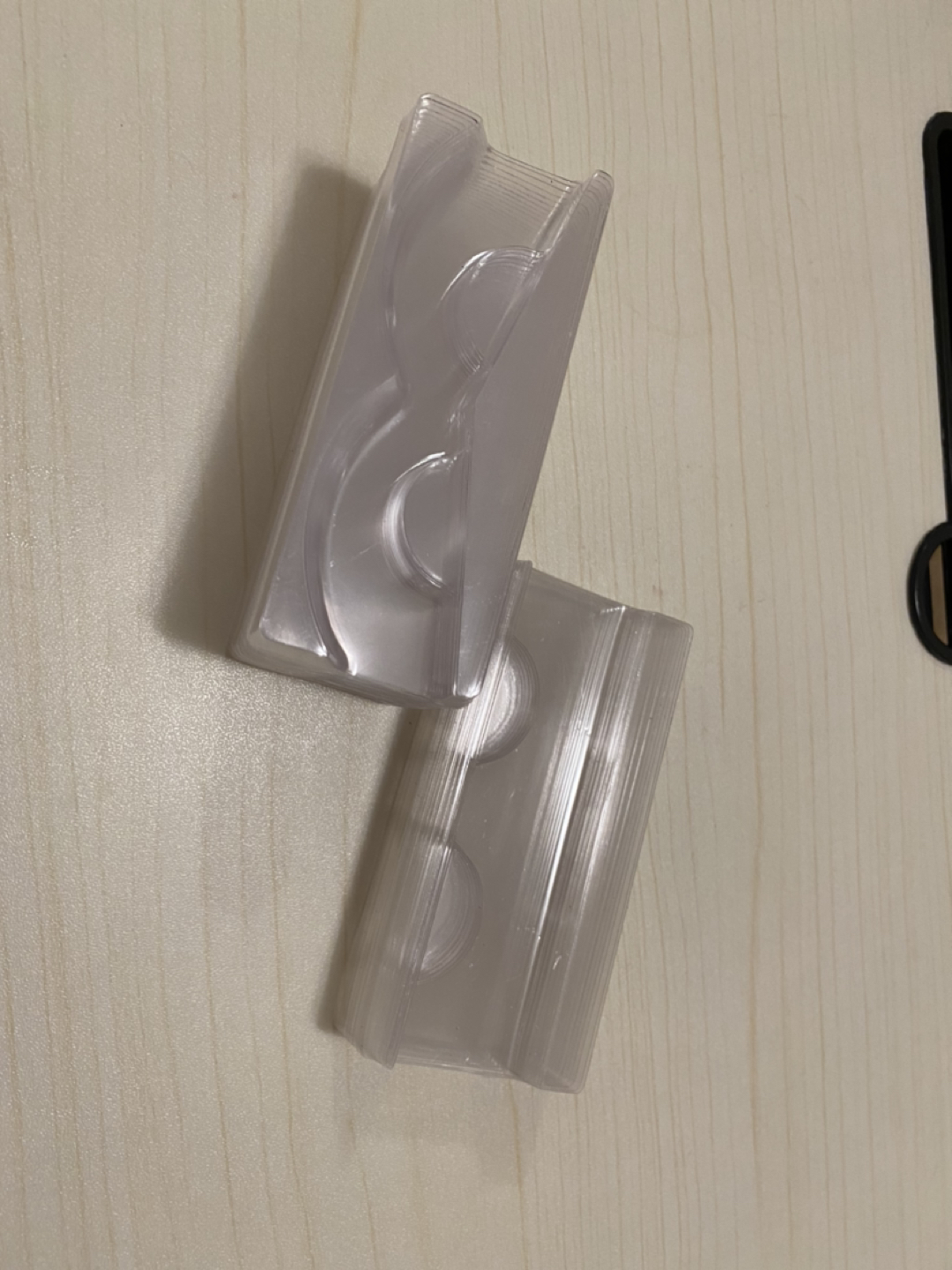 Fake eyelash box (clear, hologram) - photo 3