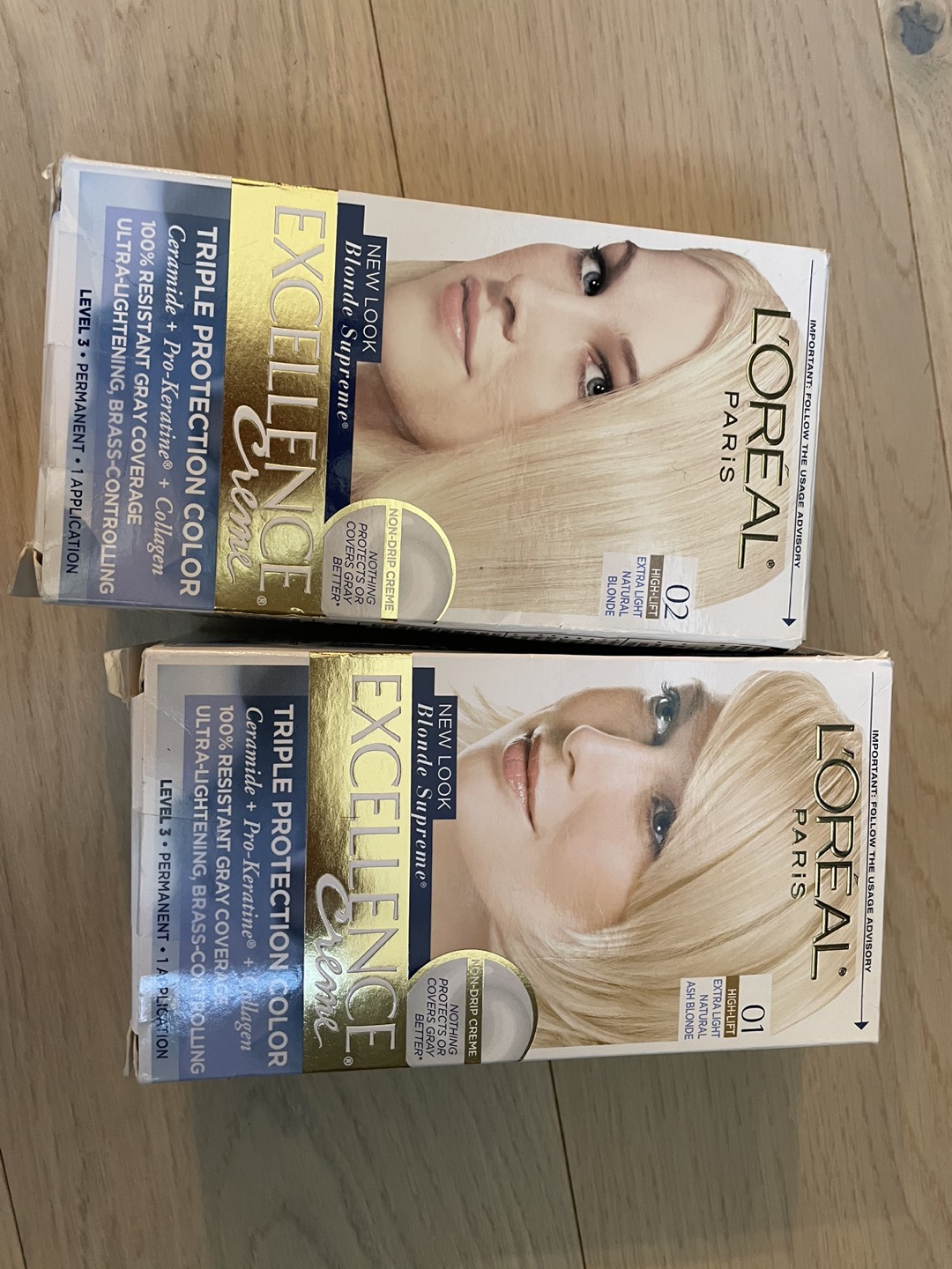 Hair dye or bleach?!