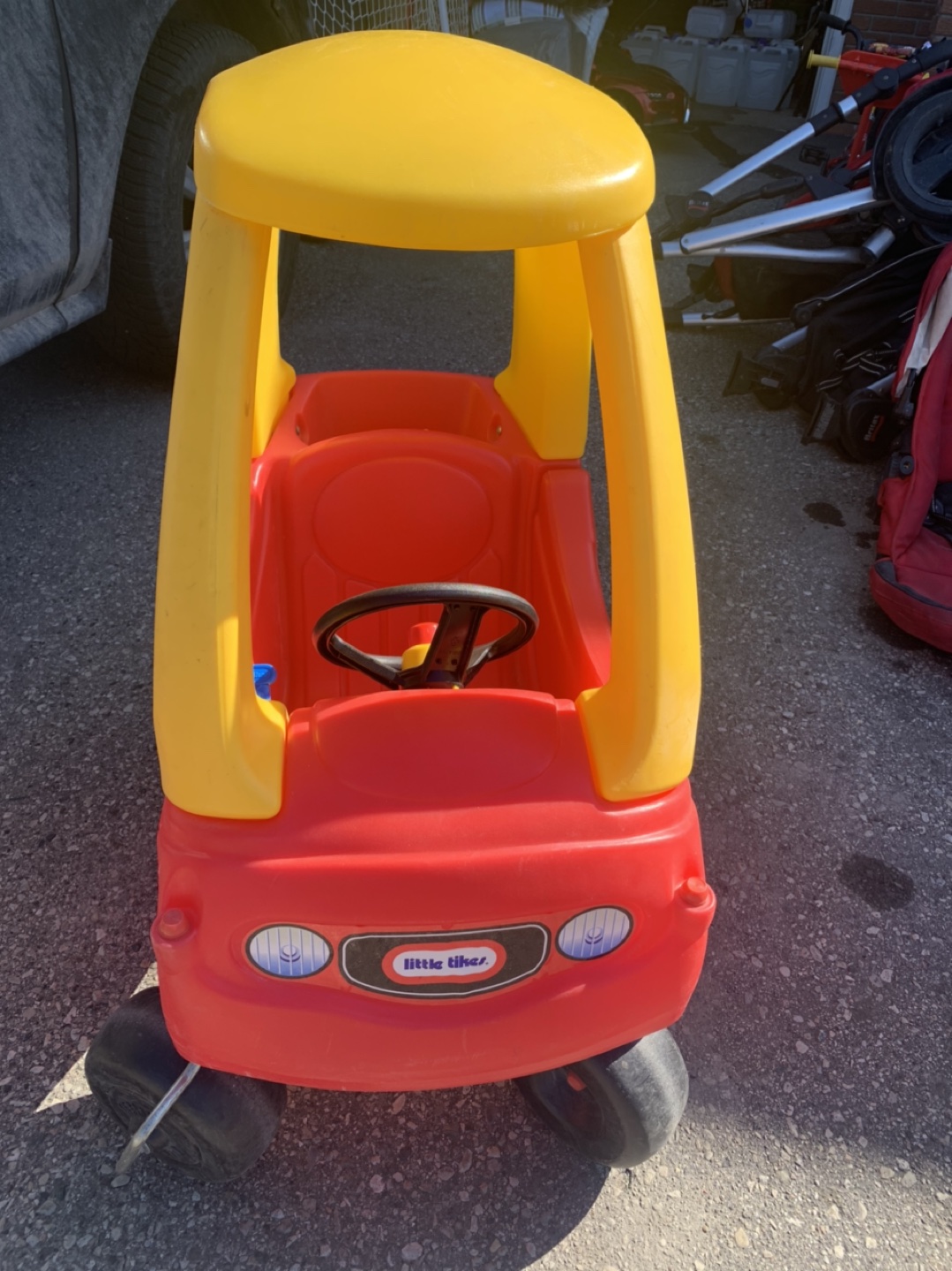 Little tikes push car.  thumbnail