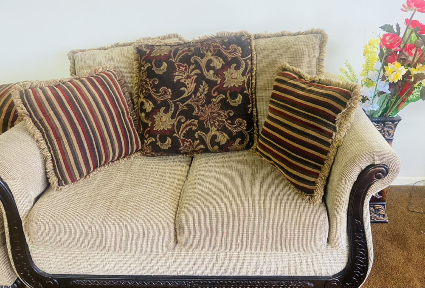 Sofa and love seat 