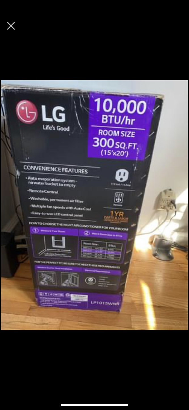 LG Portable Air Conditioner - photo 2
