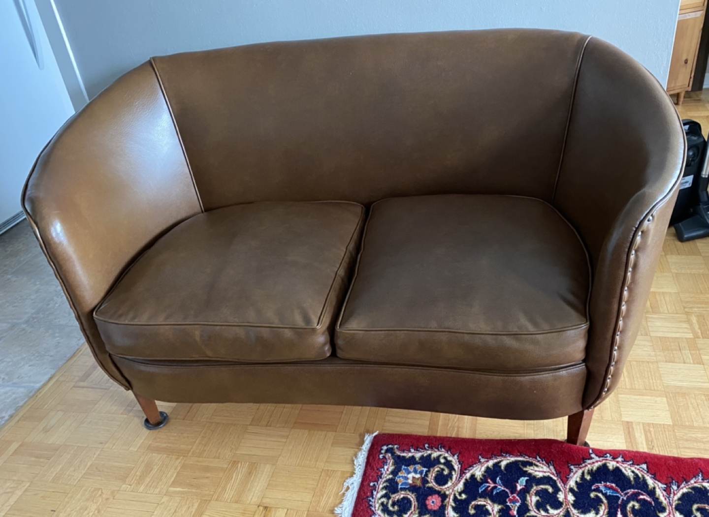 Leather sofa