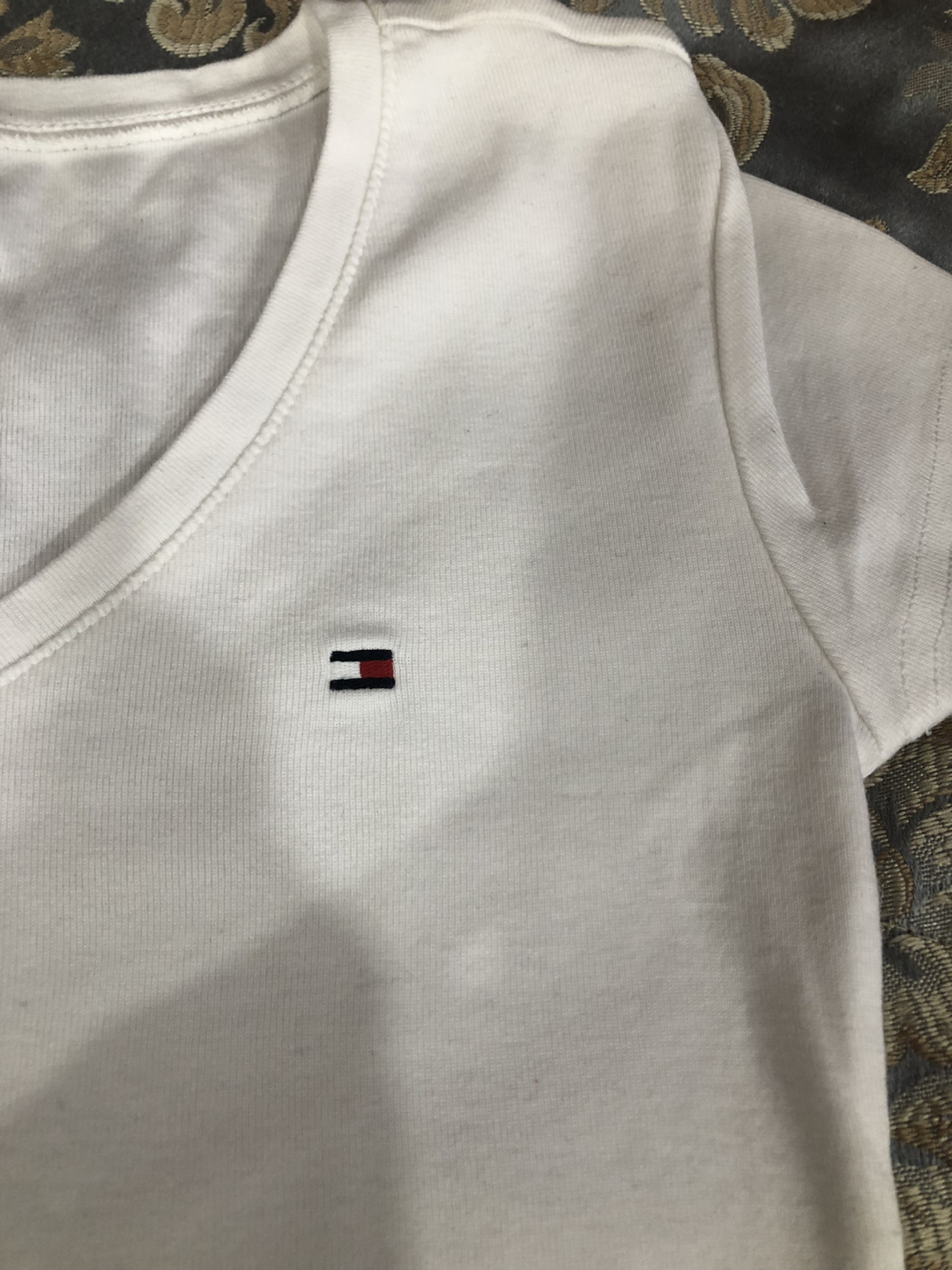Xs tommy hillier  white t shirt