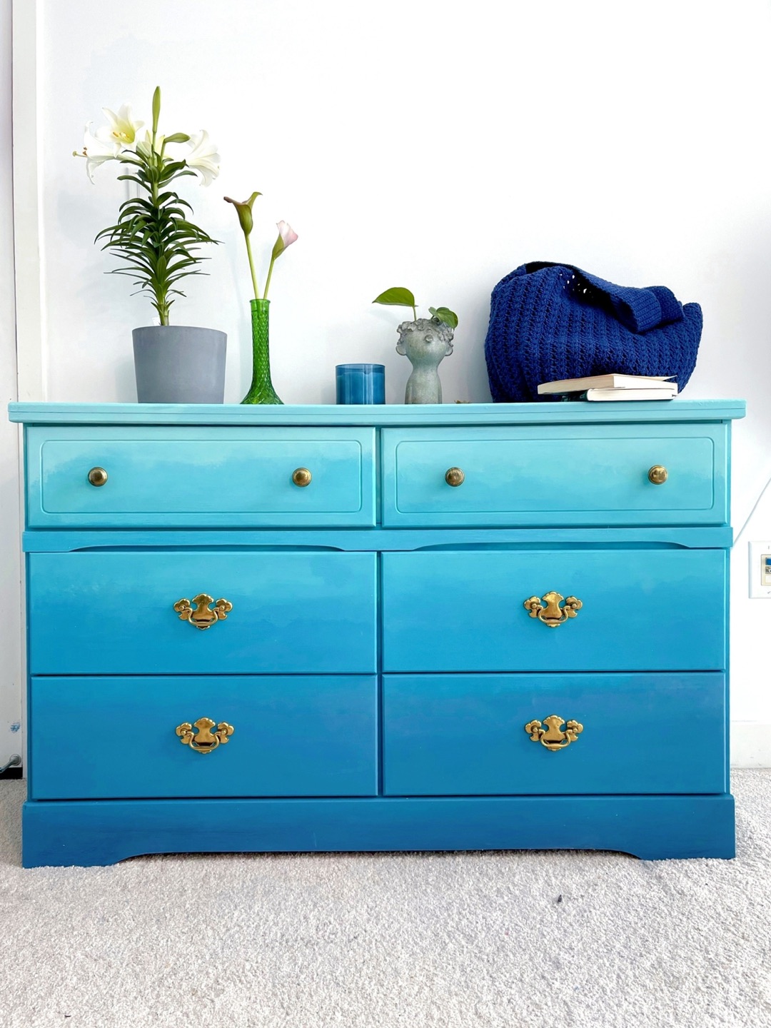Vintage Style Six Drawers Dresser