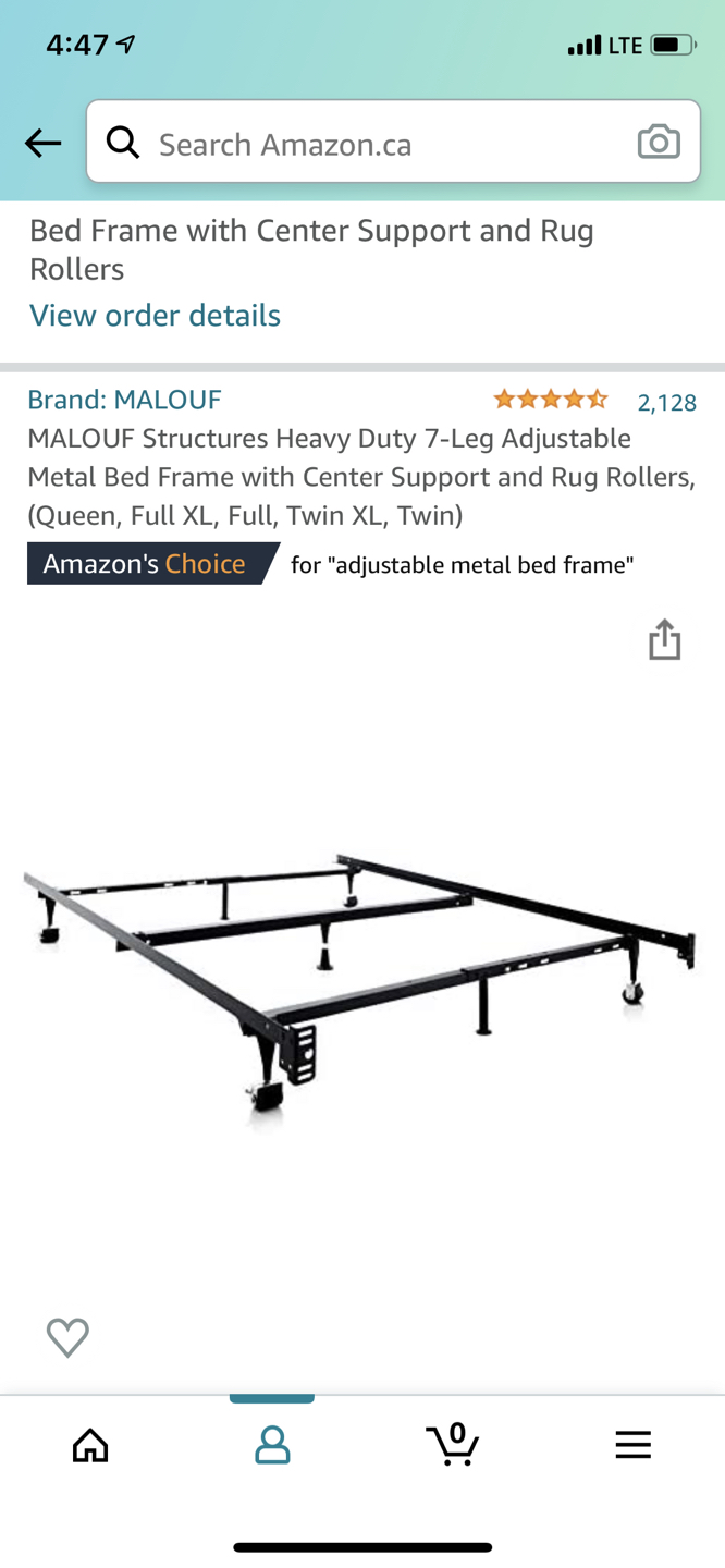 Adjustable bed frame queen/double/full - photo 4