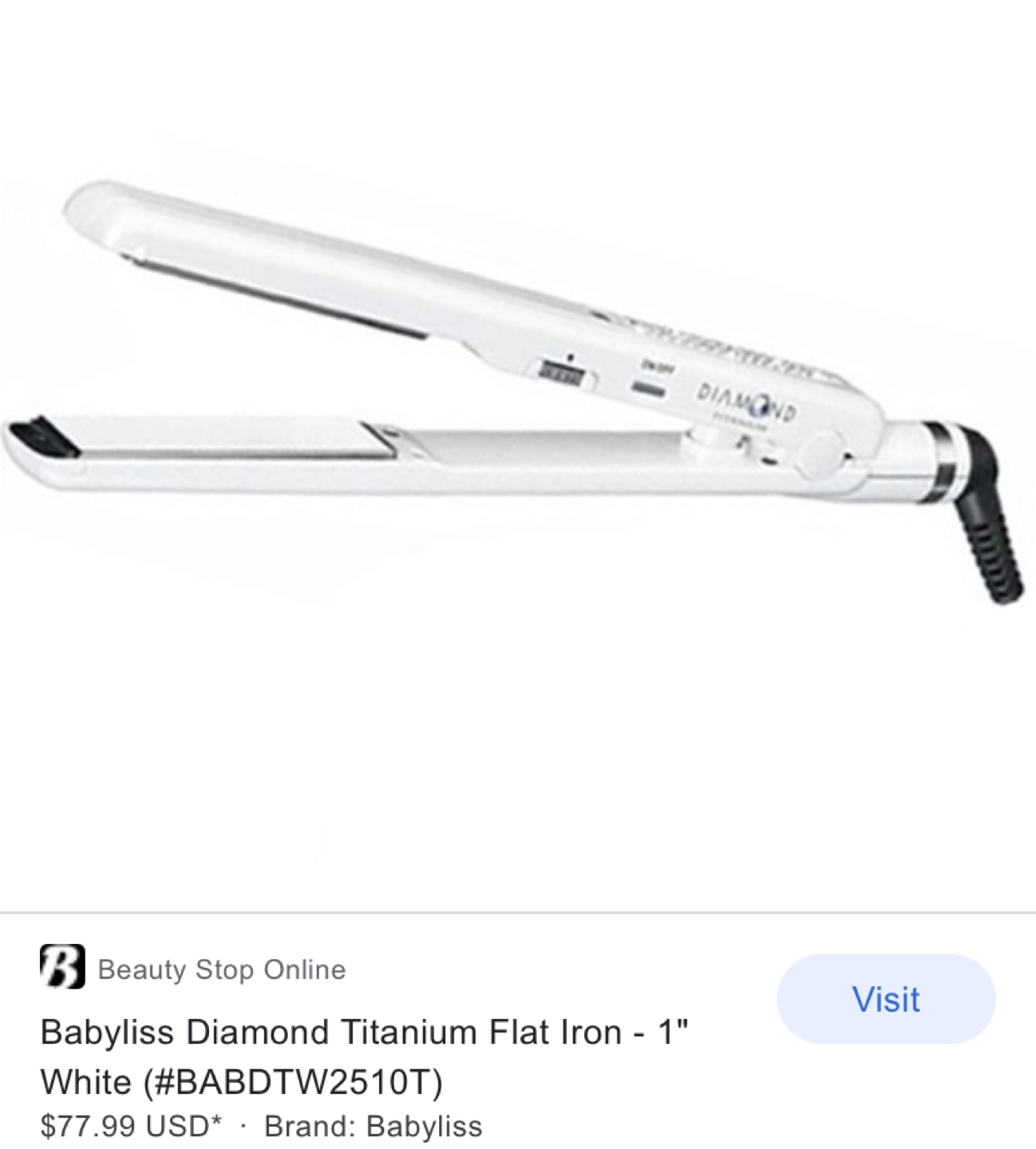 [ONE OF A KIND DEAL] Hair Straightner thumbnail