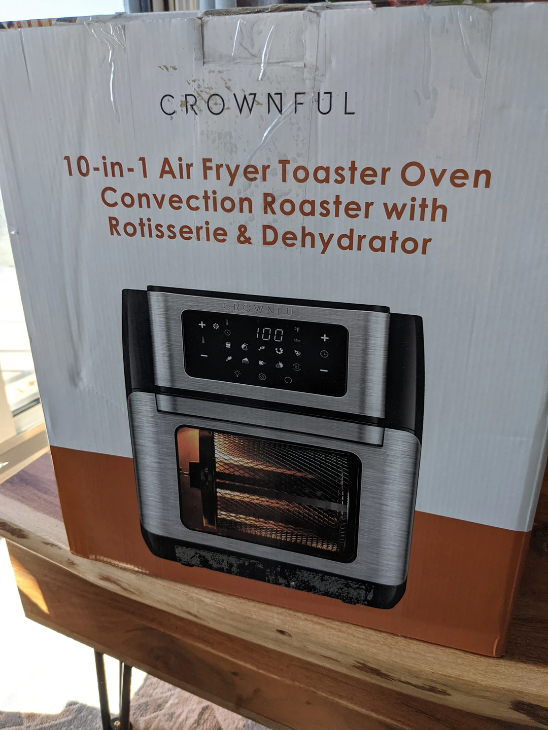 10 in 1 Air Fryer Toaster Oven
