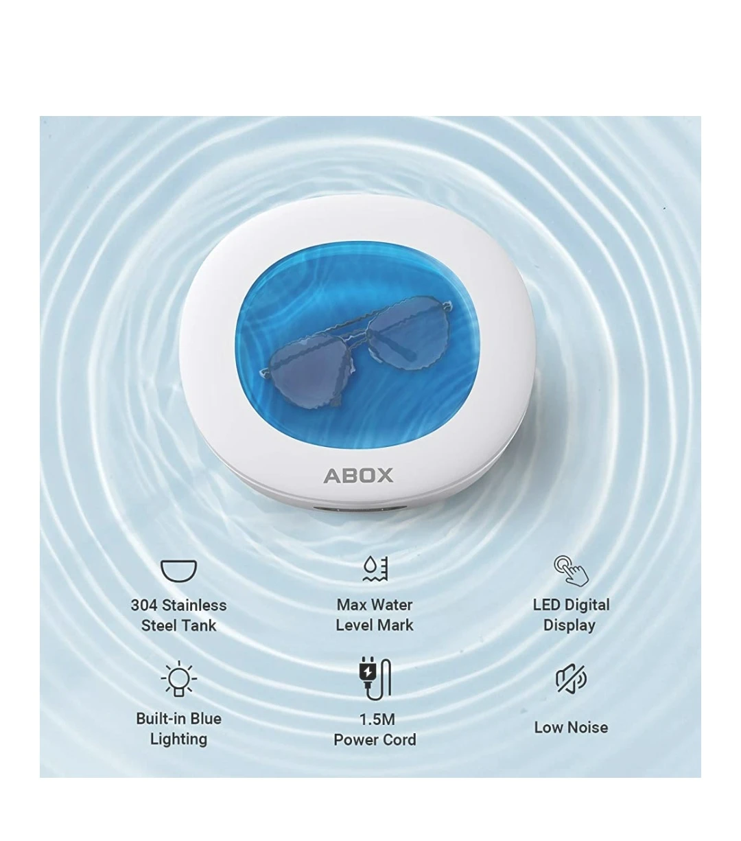 Ultrasonic Small Items Cleaner $30 - photo 4