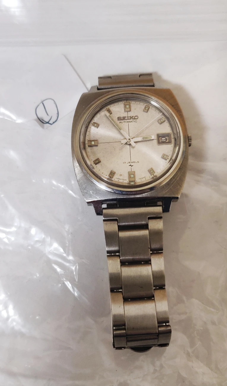 Lot of 4 Authentic Seiko Auto Mens watch