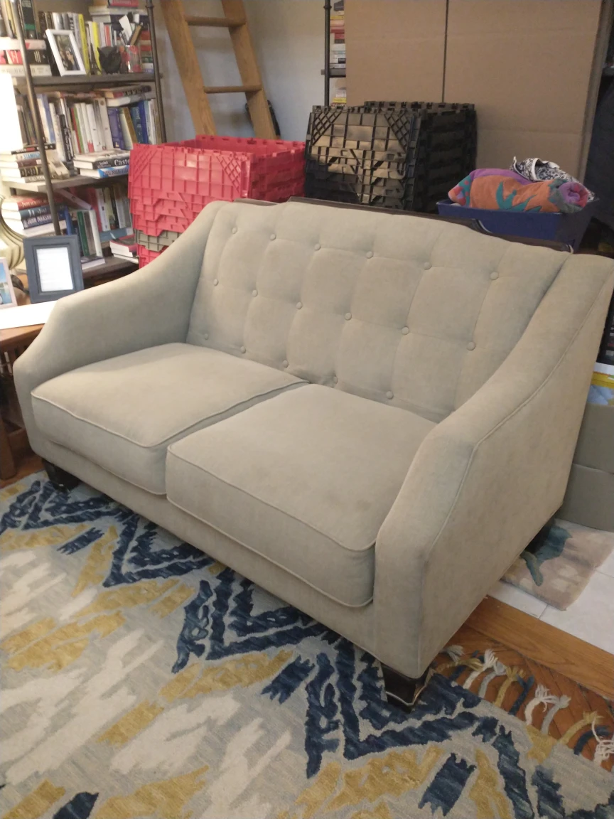 Loveseat/small couch - photo 2