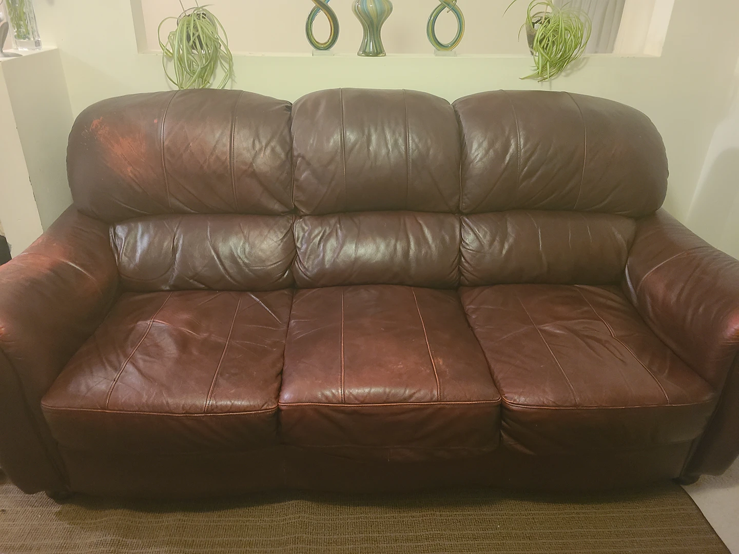 2 pcs  sofa set. (The Brick)
