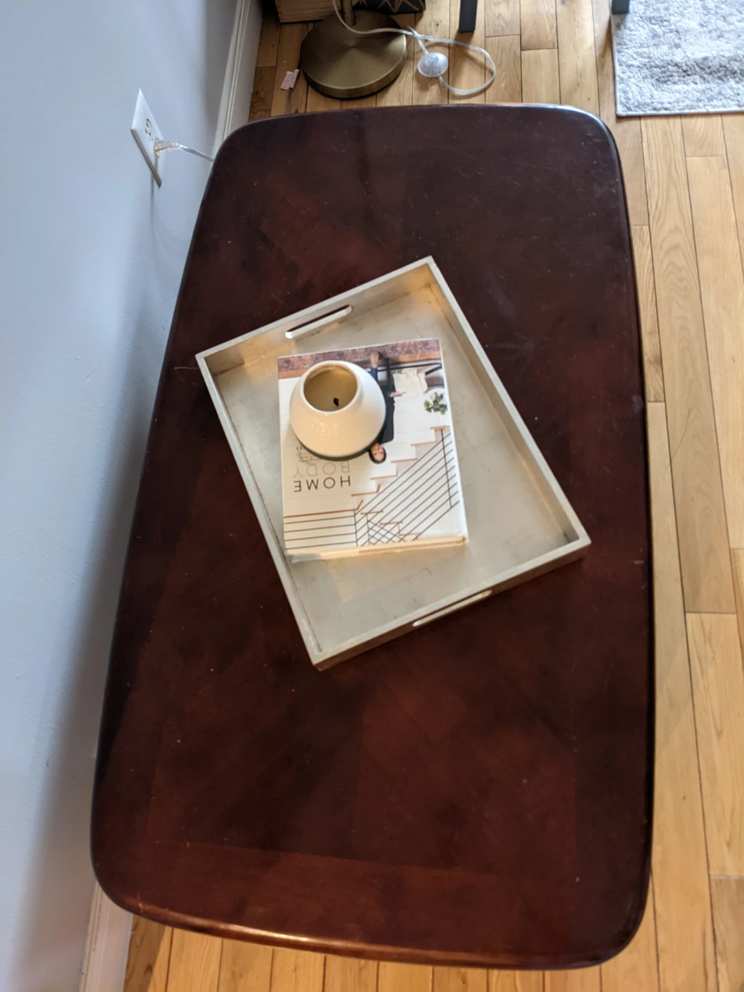 Mid Century Lift Top Coffee Table on Casters-Solid Wood - photo 3