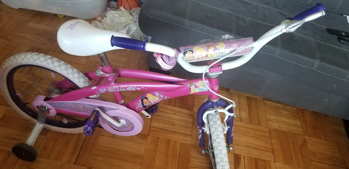 Princess Bike 18", used but still in great condition.