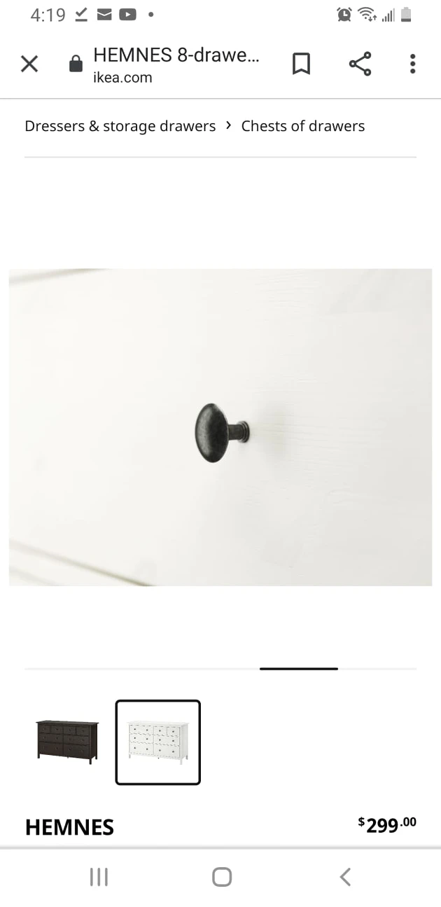Ikea Hemmes dresser - photo 4