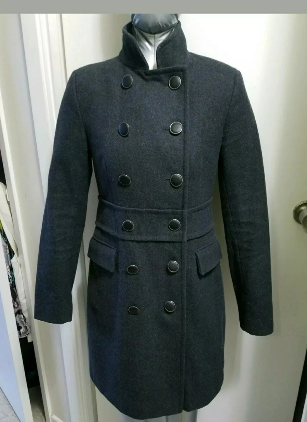 Women's wool coat size s/m. thumbnail