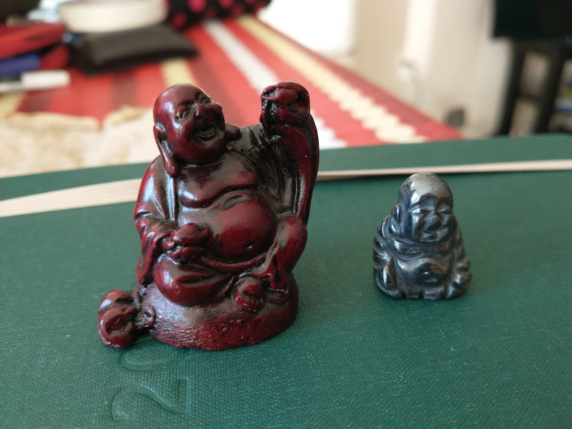 two small buddhas