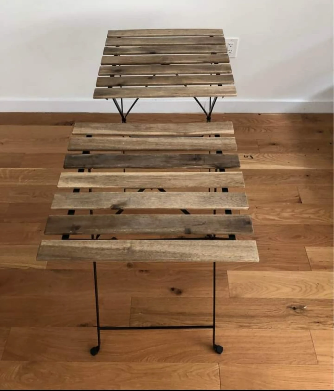 Outdoor Table, been used indoor