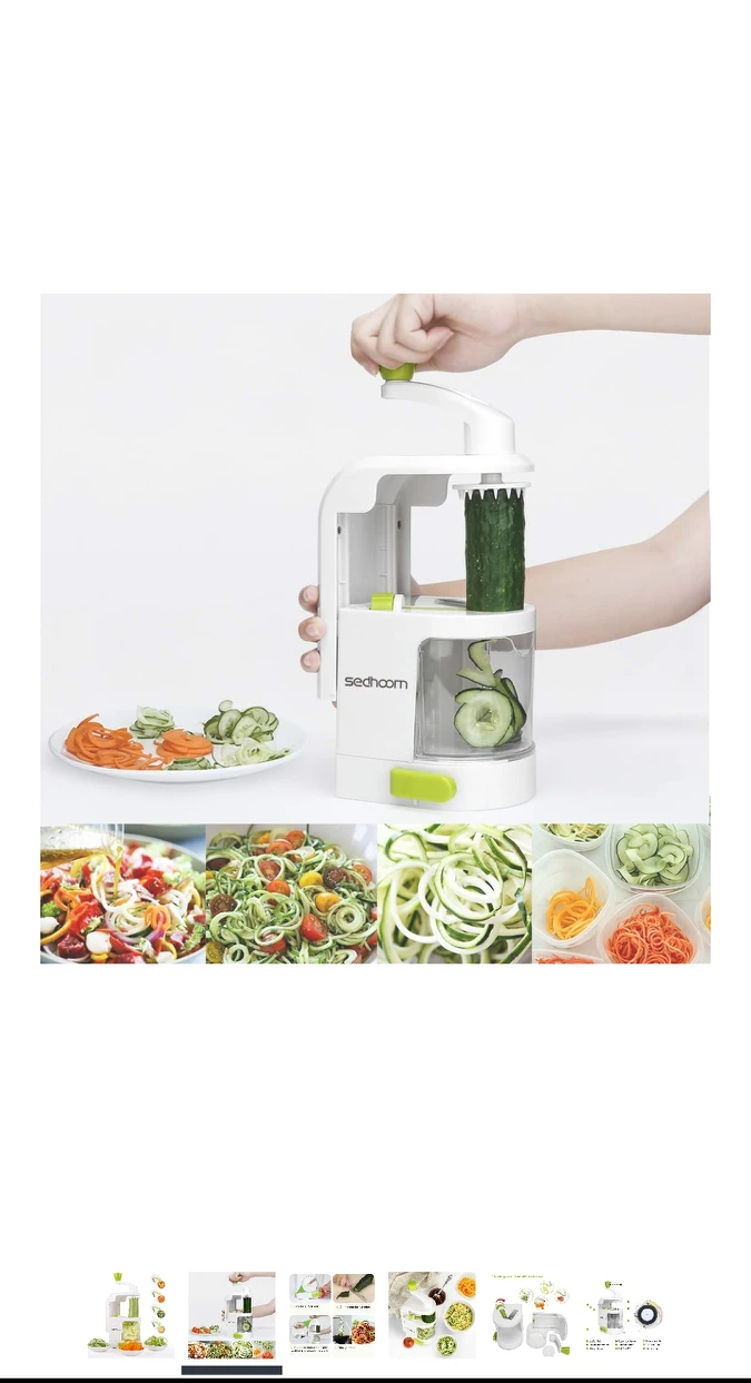 Vegetable Spiralizer Heavy Duty $20 - photo 2