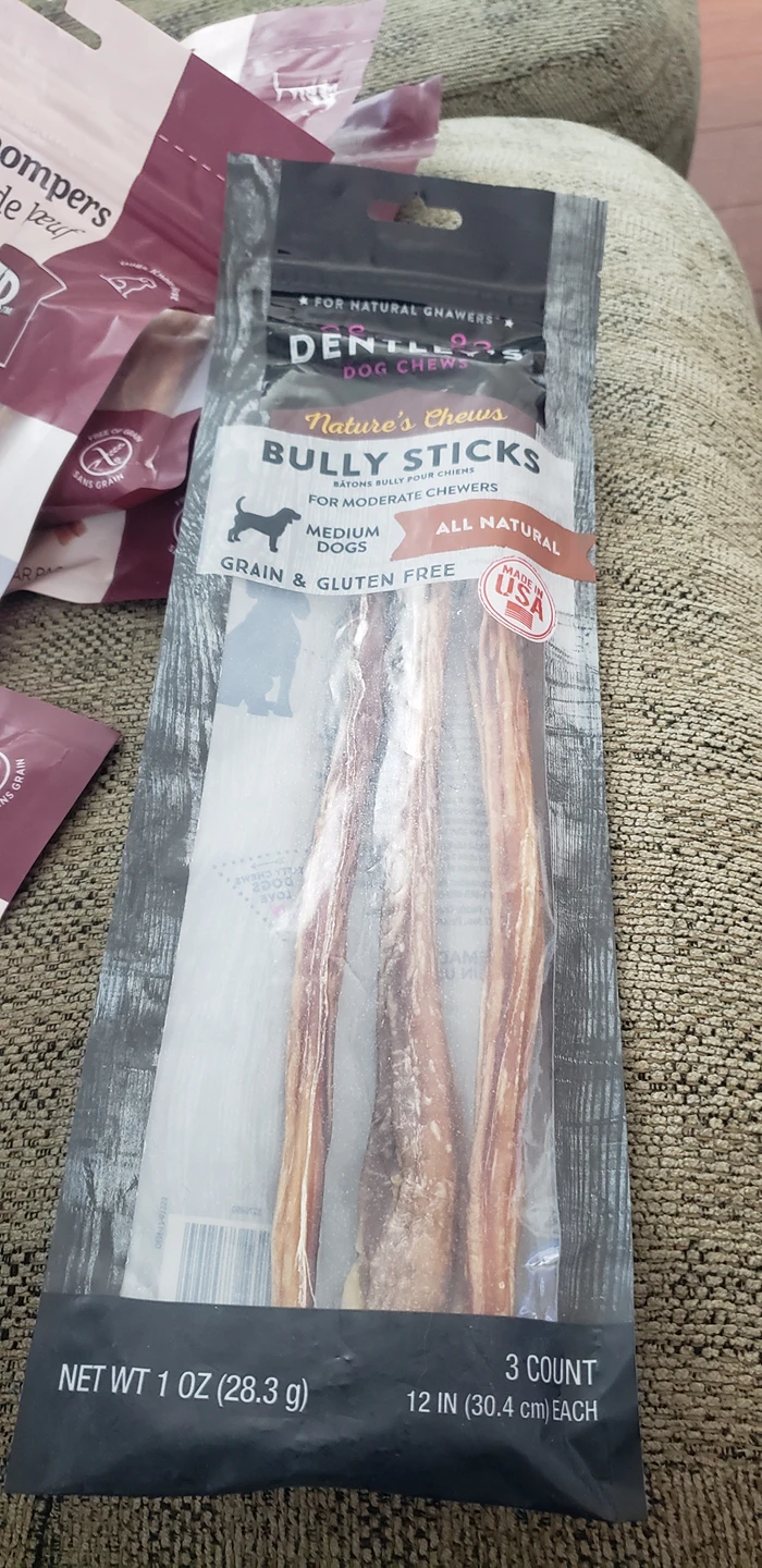DENTLYS  SINGLE INGREDENT BEEF PIZZLE DENTAL CHEWS  UNOPENED - photo 5