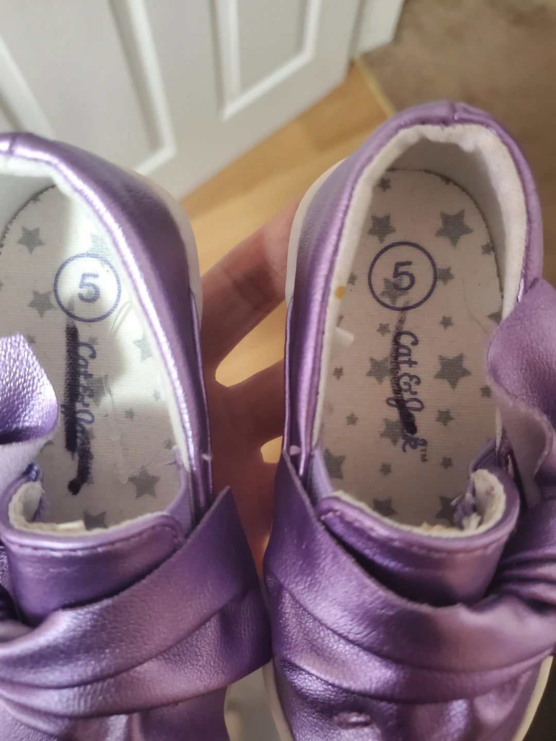 beautiful toddler shoes for girls- size 5 - photo 2