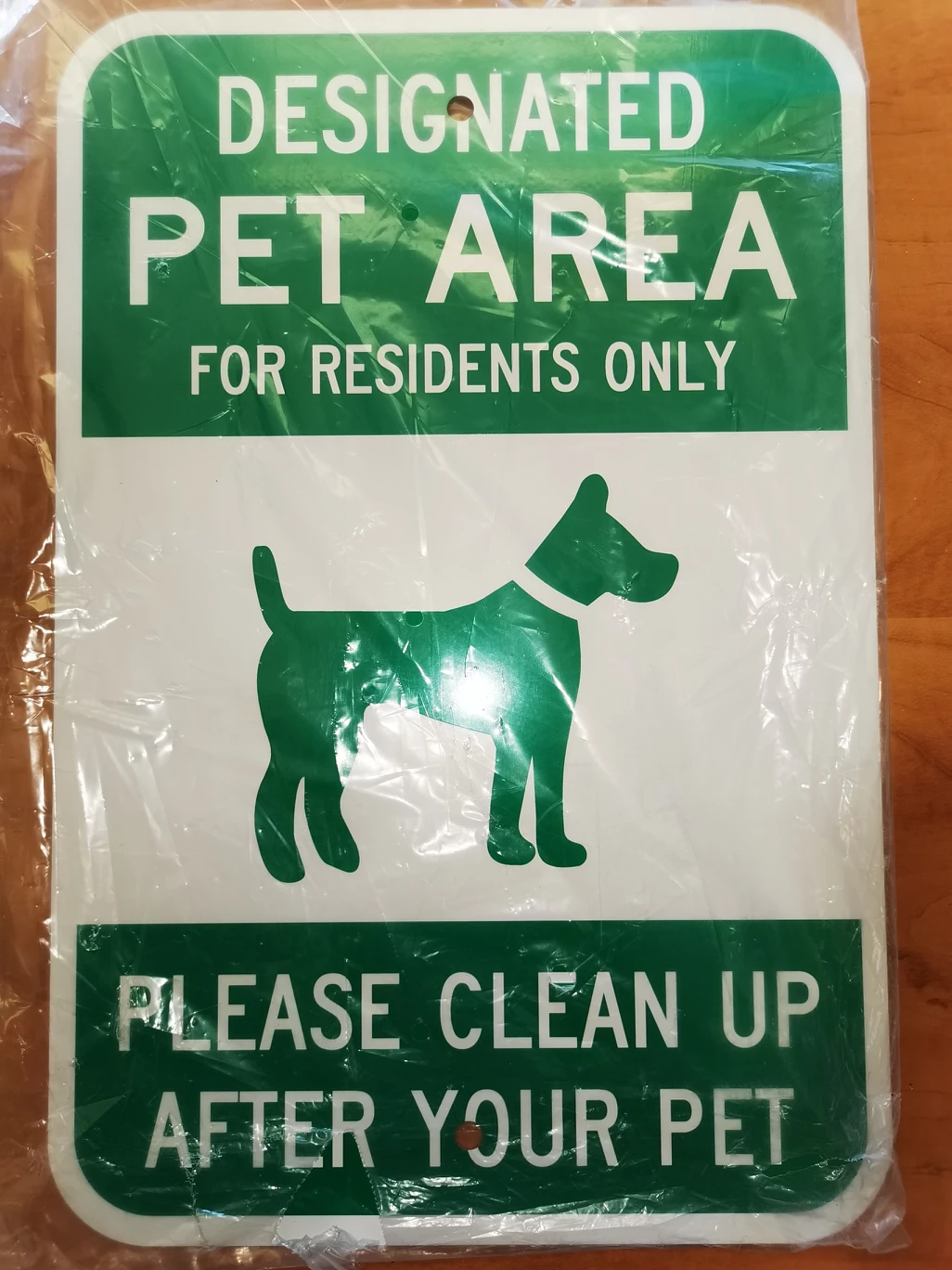 Metal Sign - Pet Alert