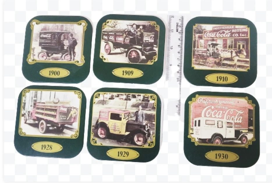 1900's Lot of 6 Coaster