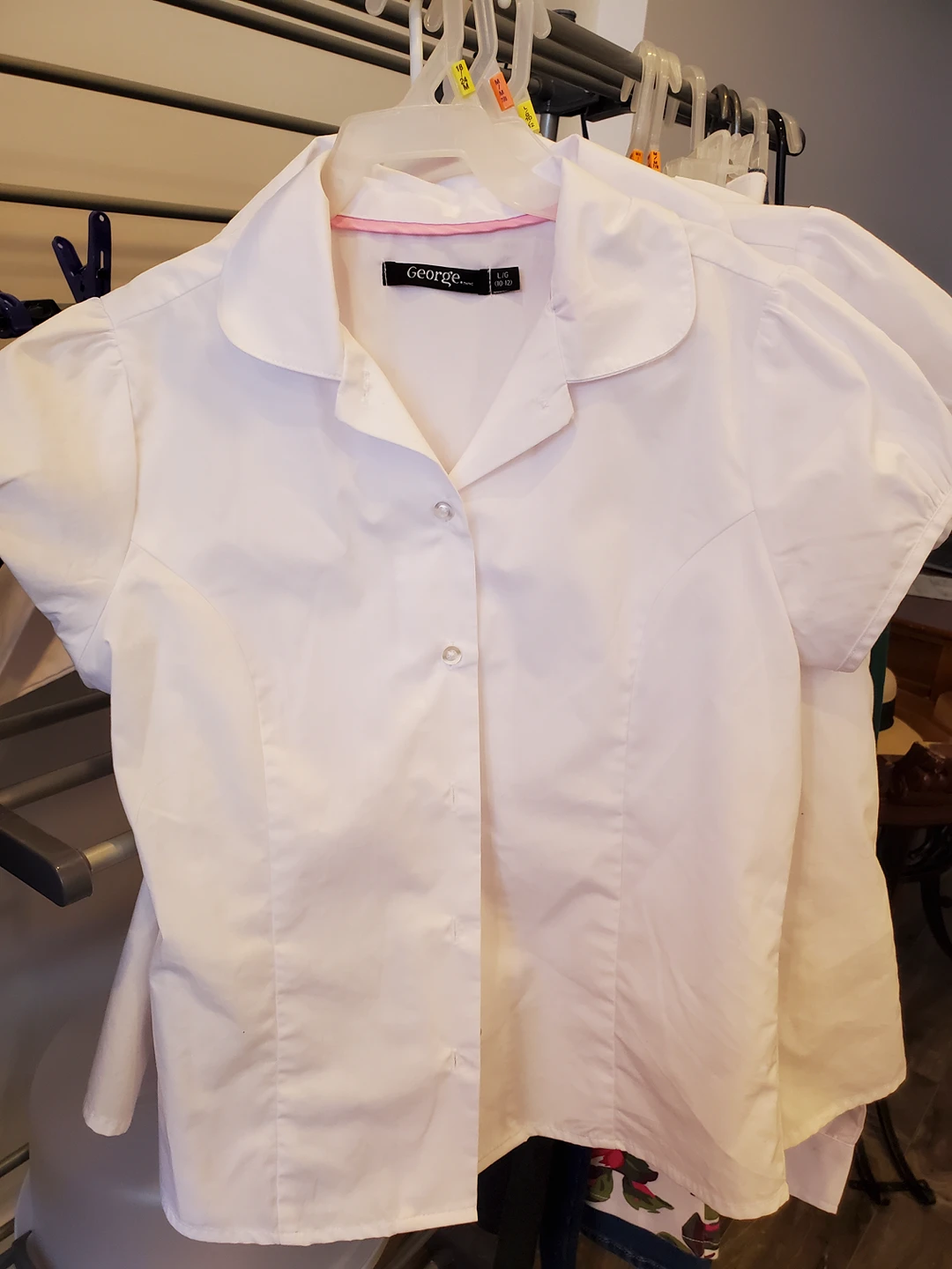 5 Girls uniform shirts - photo 3
