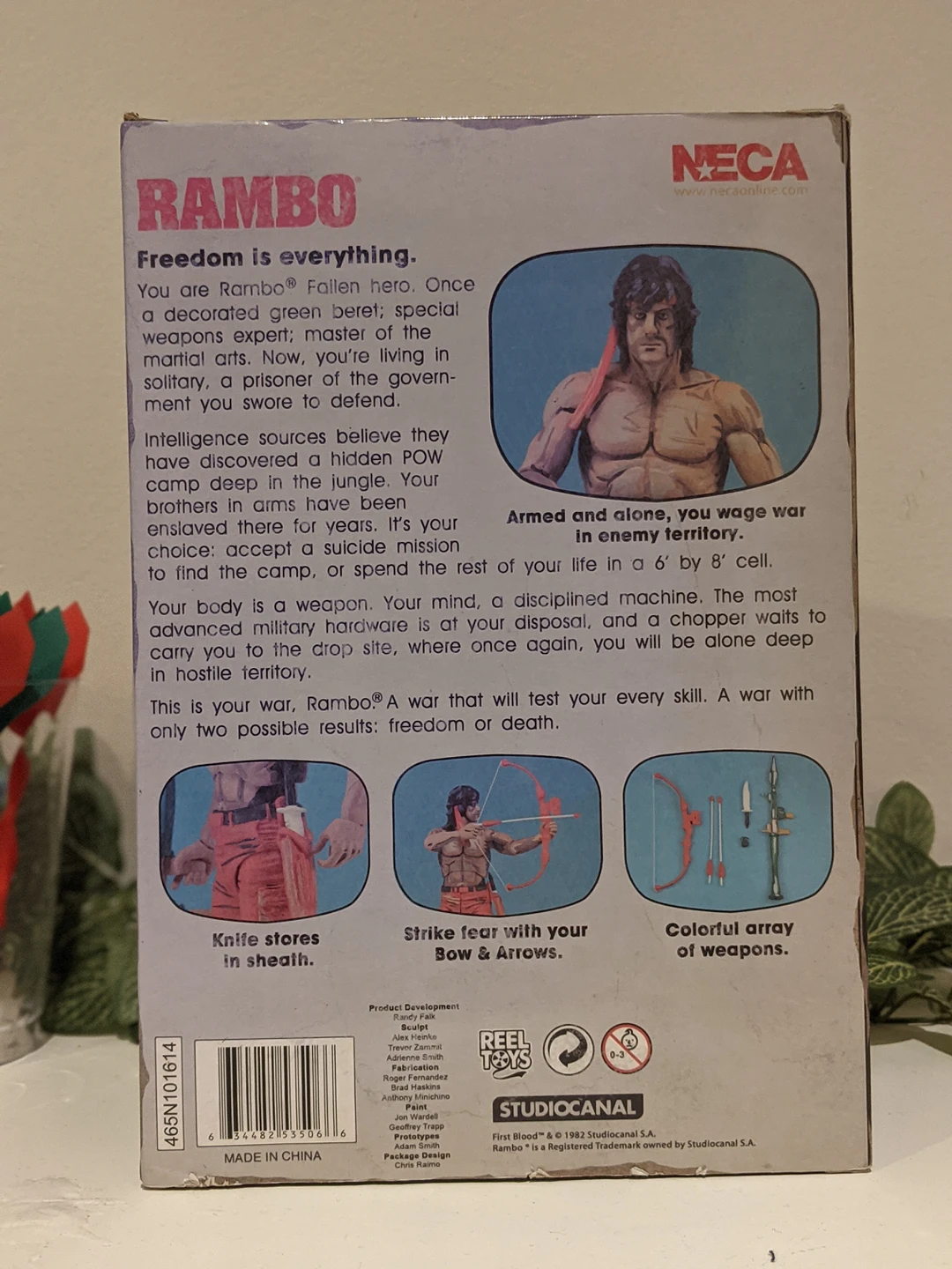 Rambo Action Figure -NECA 7" - photo 4