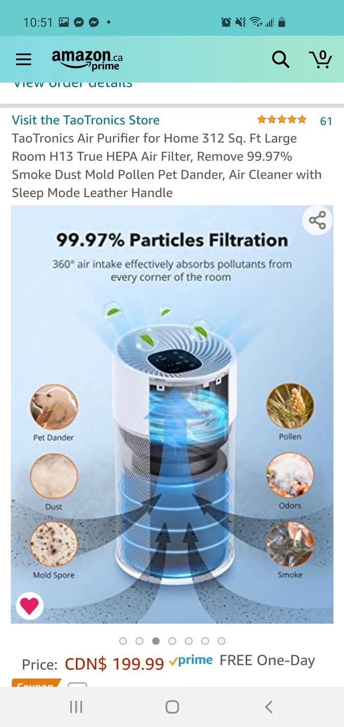 #BRAND NEW # AIR PURIFIER - photo 2