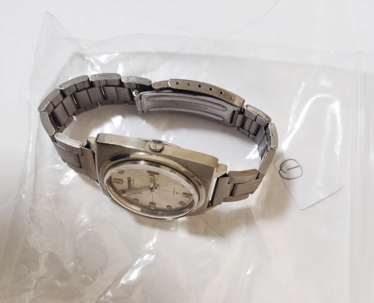 Lot of 4 Authentic Seiko Auto Mens watch - photo 3