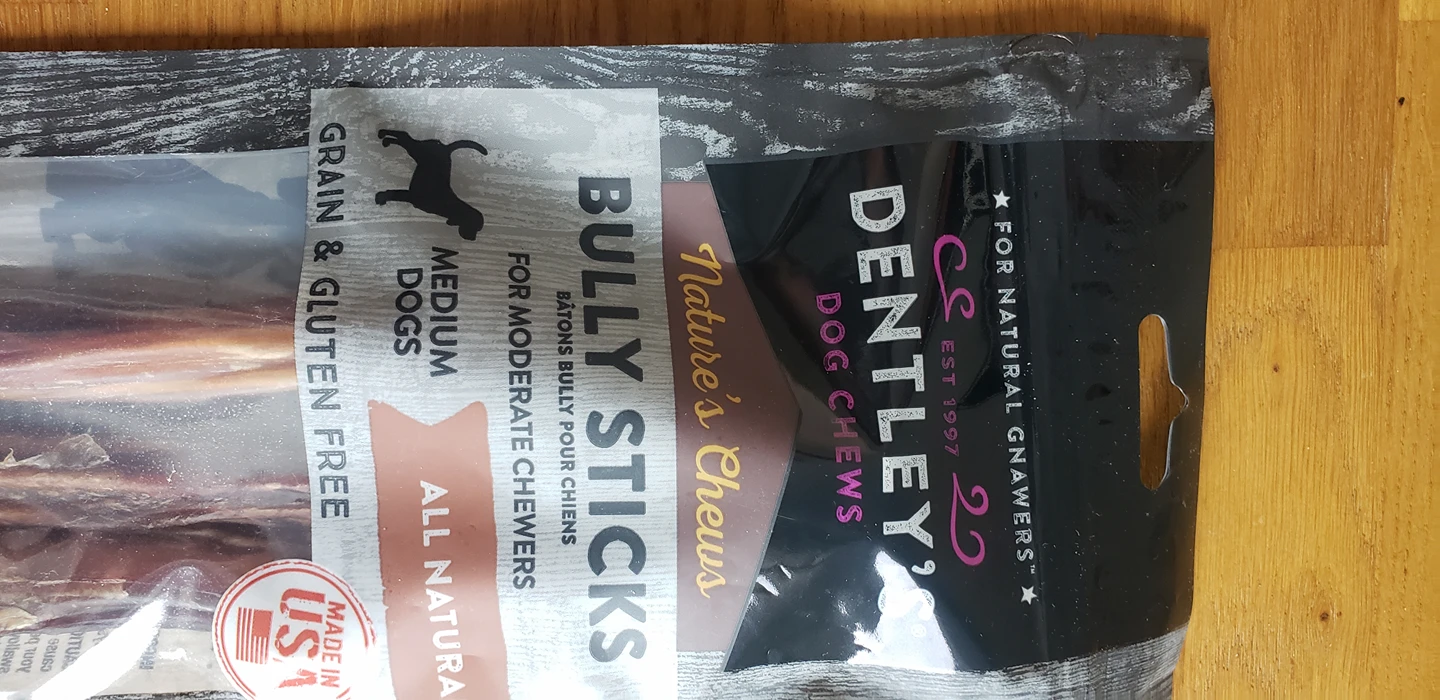 DENTLYS  SINGLE INGREDENT BEEF PIZZLE DENTAL CHEWS  UNOPENED