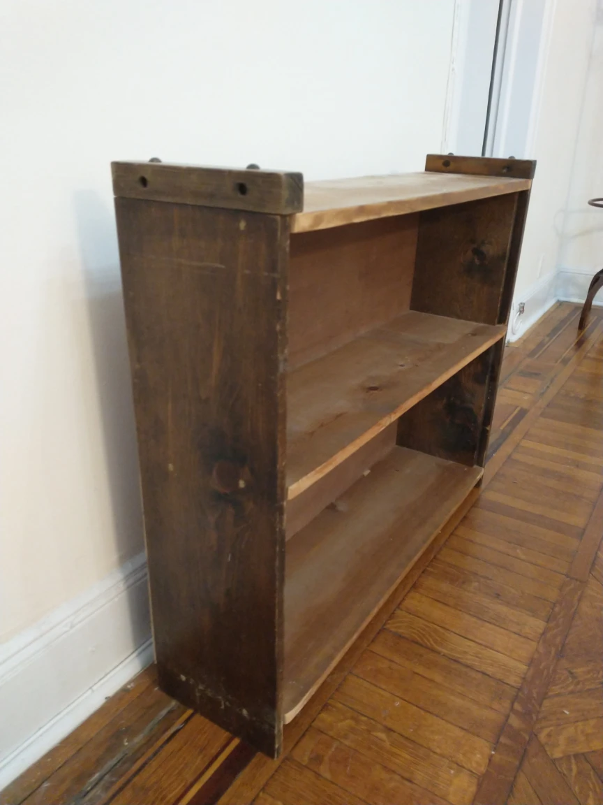 Basic wood bookshelf - photo 2