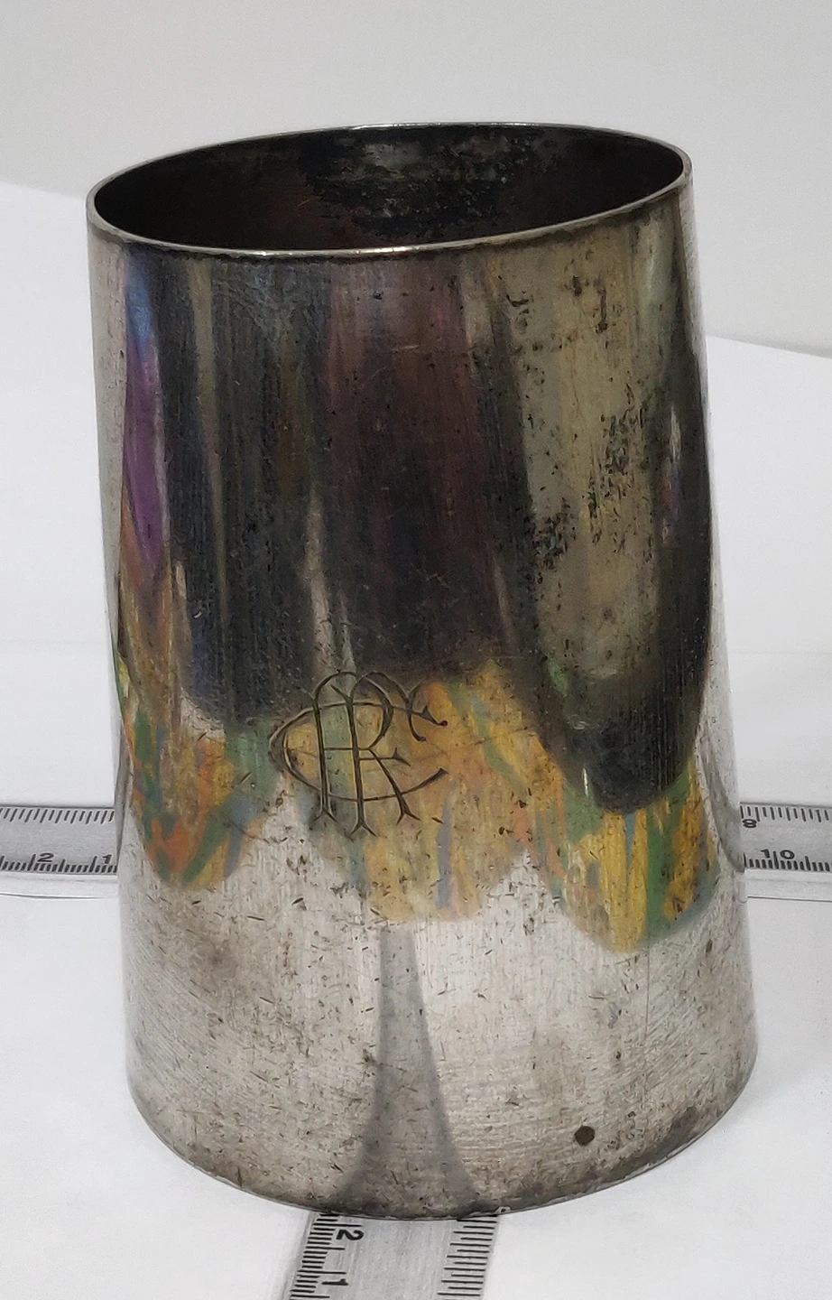 Vintage Silver Mug Pitcher 1950's - photo 3
