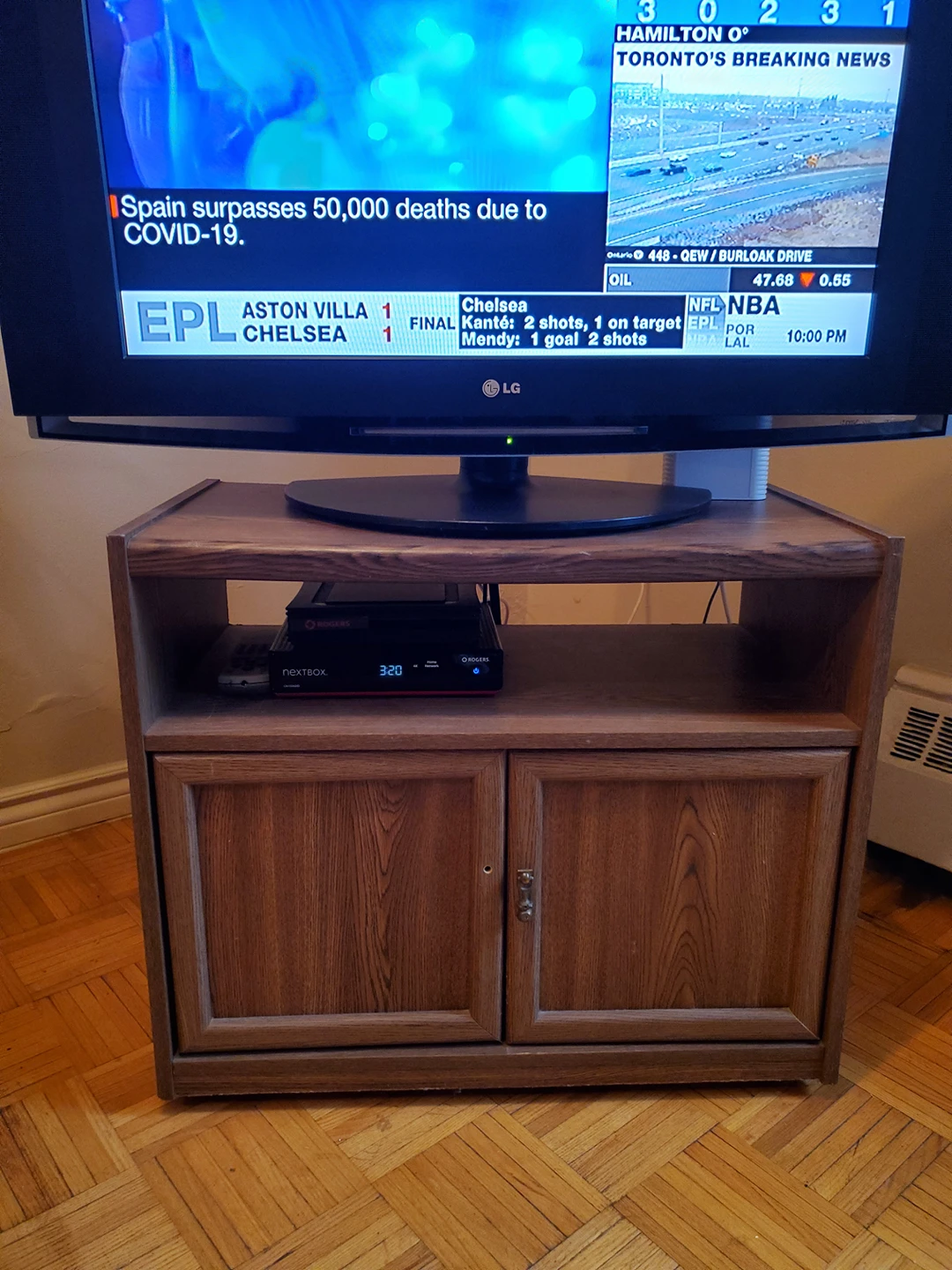 Wooden TV Stand thumbnail