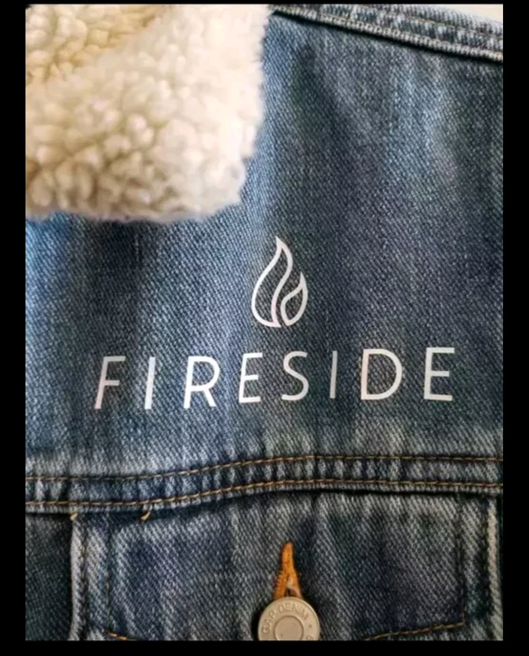 Gap Sherpa Jean Jacket size small - photo 5