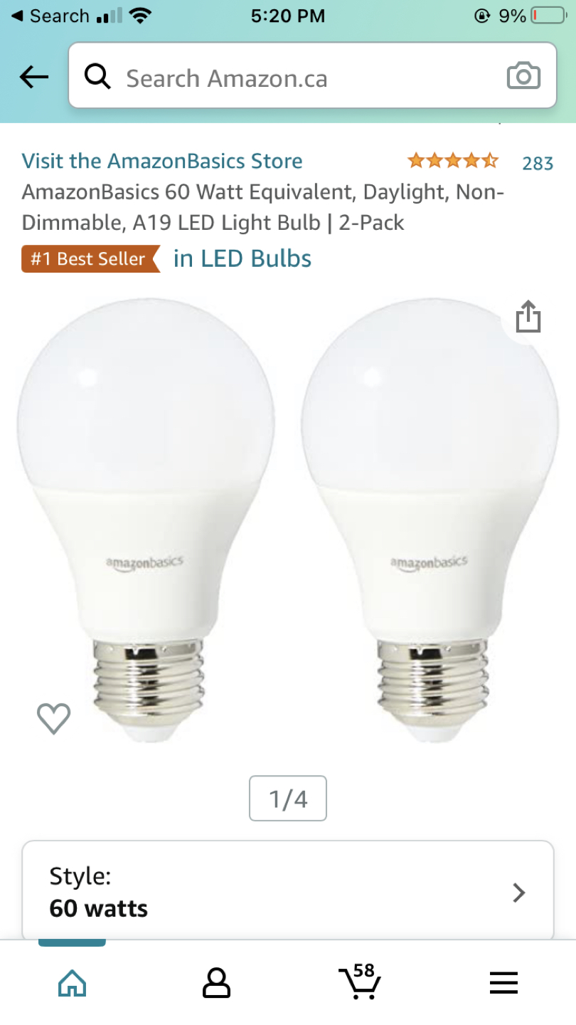 Light bulb (new!)  thumbnail
